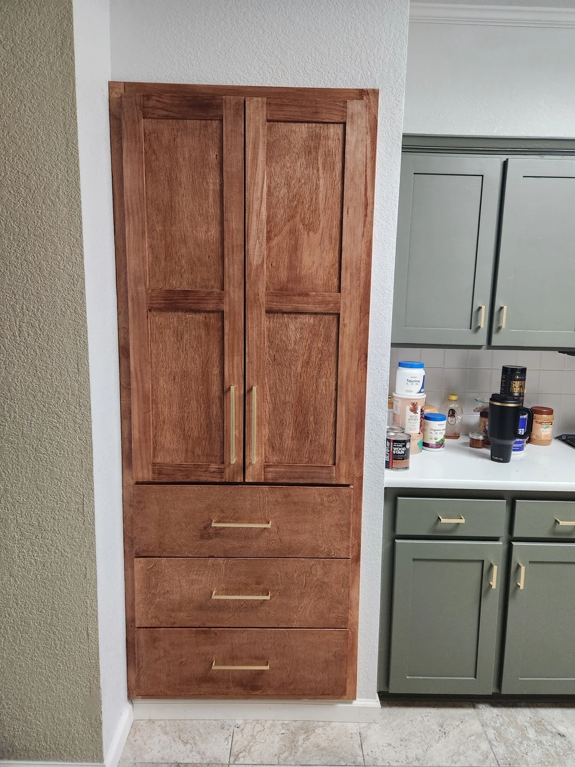 After photograph of From an ordinary doorway to custom storage